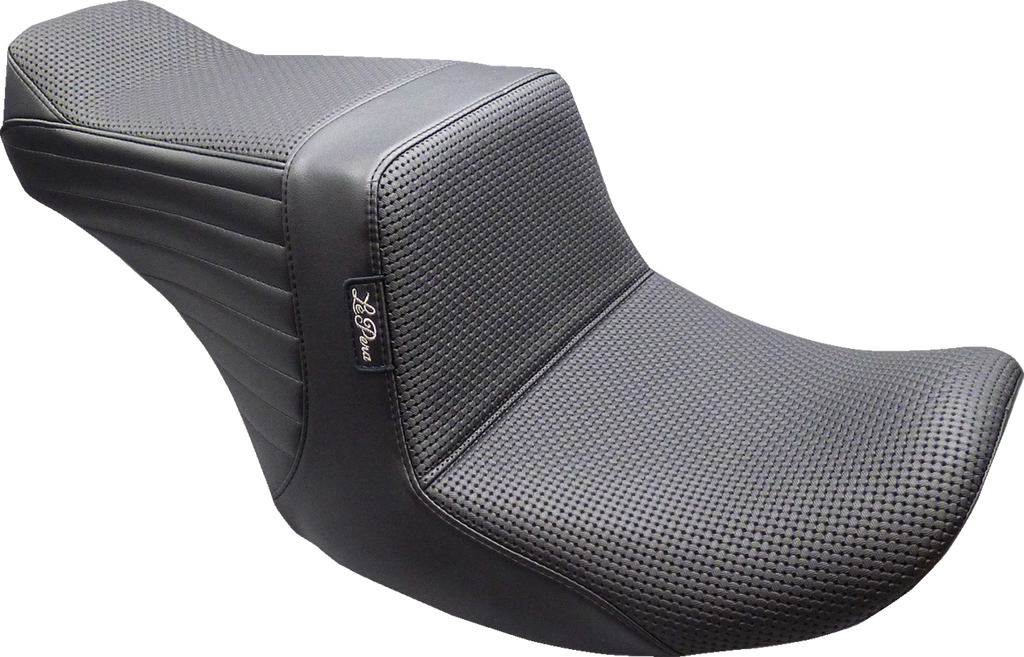 LE PERA Tailwhip Up Front Seat - Basketweave - FLT/FLH '23-'24 LVU-587BW