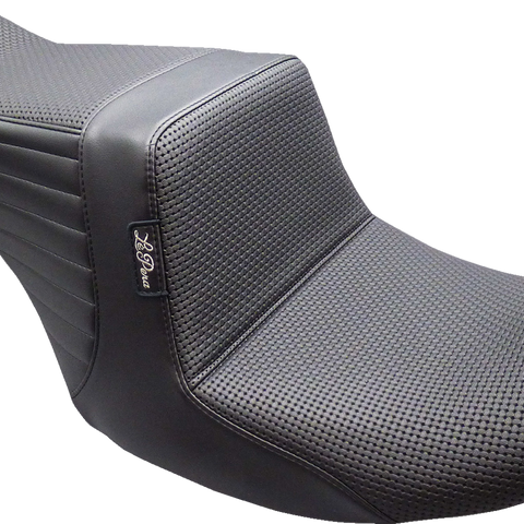LE PERA Tailwhip Up Front Seat - Basketweave - FLT/FLH '23-'24 LVU-587BW