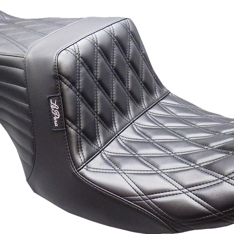 LE PERA Tailwhip Up Front Seat - Double Diamond - FLT/FLH '23-'24 LVU-587DD