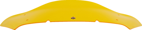 Klock Werks KWW-01-0743 Kolor Flare Windshield, Yellow, for 2023-2026 Harley-Davidson FLHX and FLHLT
