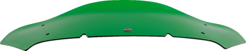 Klock Werks Kolor Flare® Windshield, Green, for 2023–2026 Harley-Davidson FLHX and FLHLT, KWW-01-0744