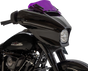 Klock Werks Kolor Flare Purple Windshield for 2023-2026 Harley-Davidson FLHX and FLHLT, KWW-01-0746