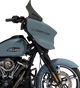 Klock Werks Flare Windshield for 2023–2026 Harley-Davidson FLHX and FLHLT, Dark Smoke, KWW-01-0762-DS
