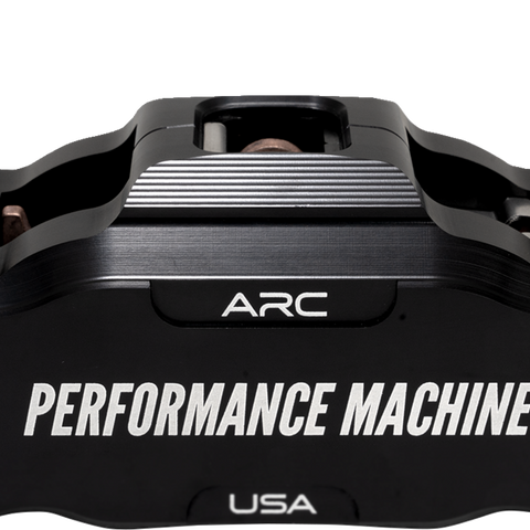 PERFORMANCE MACHINE (PM) Radial Mount Caliper - Front Left - Black Anodized 0052-2427-MB