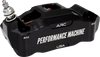 PERFORMANCE MACHINE (PM) Radial Mount Caliper - Front Left - Black Anodized 0052-2427-MB
