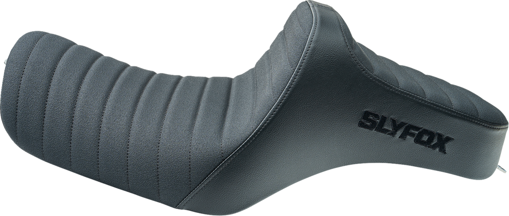 SLYFOX Highnoon Seat - Vinyl - Classic Stitch - Black Logo - XL 4709A-SlyFox