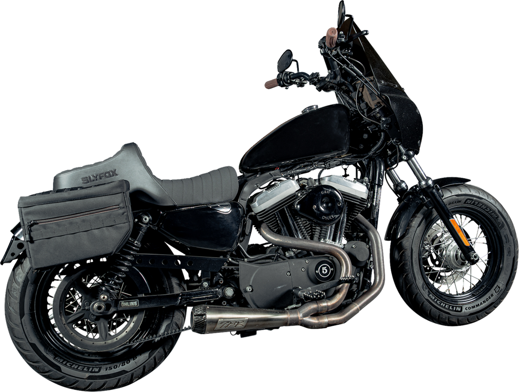 SLYFOX Highnoon Seat - Vinyl - Classic Stitch - Black Logo - XL 4709A-SlyFox