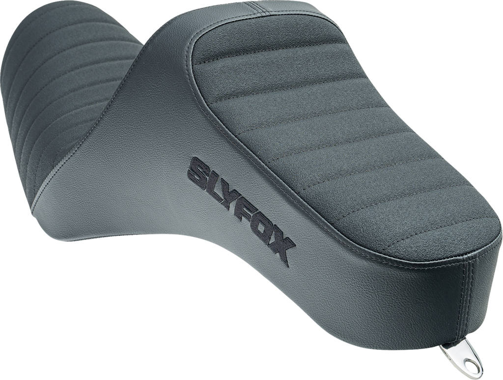 SLYFOX Highnoon Seat - Vinyl - Classic Stitch - Black Logo - XL 4709A-SlyFox