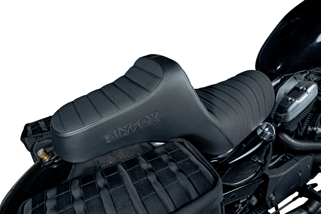 SLYFOX Highnoon Seat - Vinyl - Classic Stitch - Black Logo - XL 4709A-SlyFox