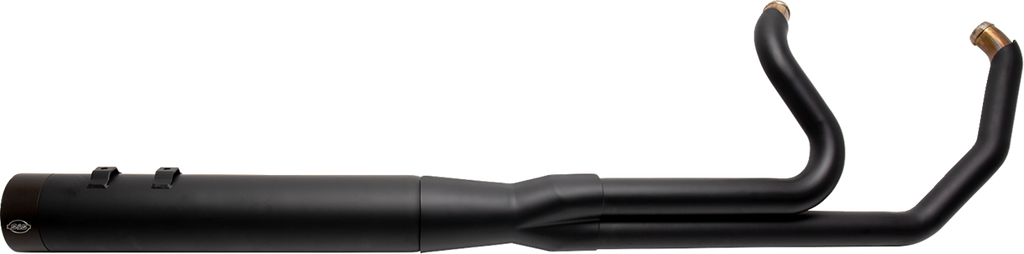 S&S CYCLE 2-into-1 Sidewinder Exhaust System - 50 State - Black - Touring '07-'16 550-0772
