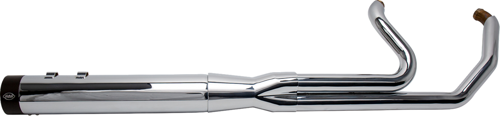 S&S CYCLE 2-into-1 Sidewinder Exhaust System - 50 State - Chrome - Touring '07-'16 550-0771
