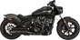 Vance & Hines Hi-Output Slip-On Muffler for Indian Scout/Bobber - Black (Part No. 48627)