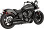 Vance & Hines Hi-Output Slip-On Muffler for Indian Scout/Bobber - Black (Part No. 48627)