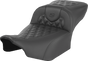 SADDLEMEN Heated RoadSofa™ Seat with Extended Reach for FLT/FLH 2023-2024 - Part 823-07-207A0