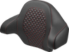 SADDLEMEN Tour Pak for Harley FLH/FLT 2014-2024 with Dragon Scale Red Stitch
