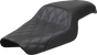SADDLEMEN Profiler* Seat - XL - Lattice Stitch - Black - Sportster S '21-'25 821-36-149