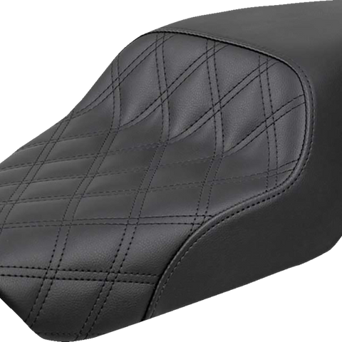 SADDLEMEN Profiler* Seat - XL - Lattice Stitch - Black - Sportster S '21-'25 821-36-149