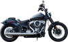 S&S Cycle Grand National Slip-On Muffler 50 State for M8 Softail – 4 Inch Chrome, Part #550-1160