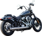 S&S Cycle Grand National Slip-On Muffler 50 State for M8 Softail – 4 Inch Chrome, Part #550-1160