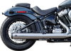 S&S Cycle Grand National Slip-On Muffler 50 State for M8 Softail – 4 Inch Chrome, Part #550-1160