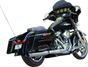 S&S CYCLE 2-into-1 Swindler Exhaust Conversion Kit for M8 Touring - 4 Inch Chrome, Part 550-1140
