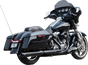 S&S CYCLE 2-into-1 Swindler Exhaust Conversion Kit for M8 Touring - 4-1/2 inch Black