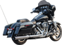 S&S CYCLE 2-into-1 Swindler Exhaust Conversion Kit - 4-1/2 Inch Chrome for M8 Touring - Part 550-1142
