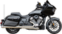 S&S Cycle 2-into-1 Qualifier Exhaust System for Indian with PowerPlus, Brushed Stainless Steel, Part #550-1132