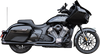S&S Cycle 2-into-1 Qualifier Exhaust System for Indian with PowerPlus - Guardian Black (Part #550-1133)