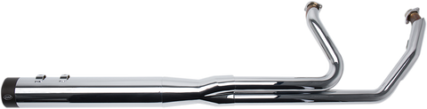 S&S Cycle 2:1 Chrome Exhaust System for Harley-Davidson FL Models - Part 550-0728