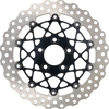 PERFORMANCE MACHINE (PM) Disc Carr Speedstar Front Brake Rotor 320 mm x 0.20 in - Black Anodized, Part #0133-2608S-B