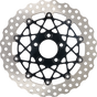 PERFORMANCE MACHINE (PM) Disc Carr Speedstar Front Brake Rotor 320 mm x 0.20 in - Black Anodized, Part #0133-2608S-B