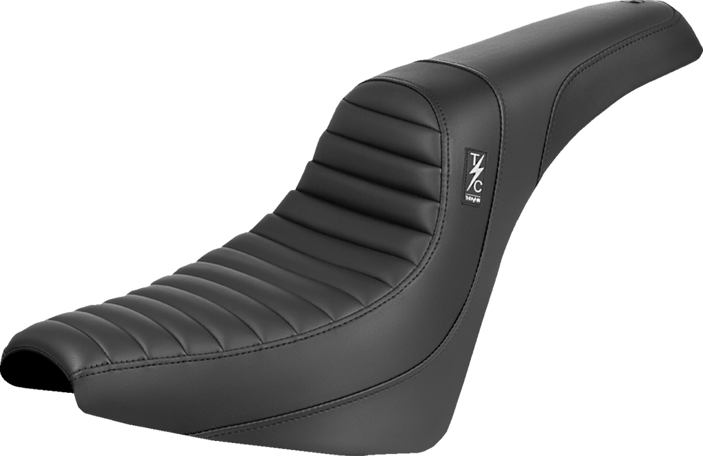 SADDLEMEN Thrashin 'Pro Series Tuck-n-Roll Seat for FX '18-'25 – TS81830T