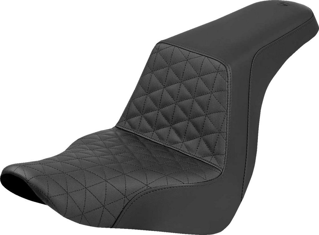 SADDLEMEN Step-Up Seat - Tri-Gripper - Black - FXLR/FLSB '18-'25 818-29-179