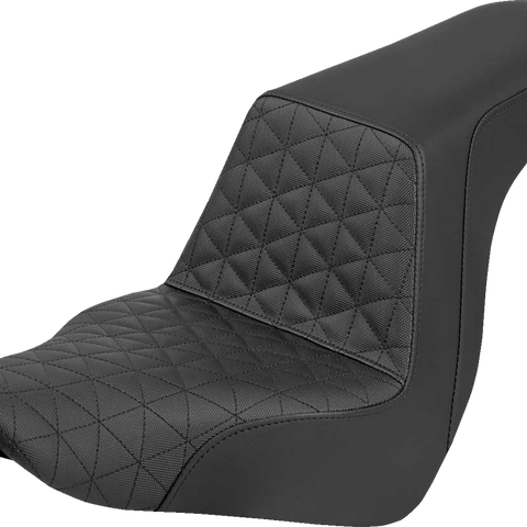 SADDLEMEN Step-Up Seat - Tri-Gripper - Black - FXLR/FLSB '18-'25 818-29-179