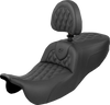 SADDLEMEN Roadsofa™ Seat with Backrest for FLRT/FLTRT 2015-2025 – Model 815-07-182BR