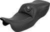 SADDLEMEN Roadsofa™ Seat Without Backrest for FLRT/FLTRT 2015-2025 - Carbon Fiber, Model 815-07-185