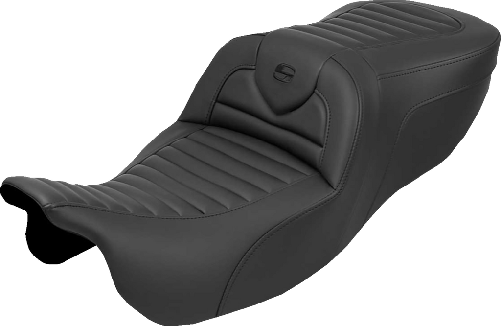 SADDLEMEN Roadsofa™ Seat Without Backrest – Tuck-n-Roll Design for FLRT/FLTRT 2015-2025