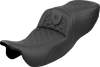 SADDLEMEN Roadsofa™ Seat without Backrest for FLRT/FLTRT 2015-2025 - Tri-Gripper Model