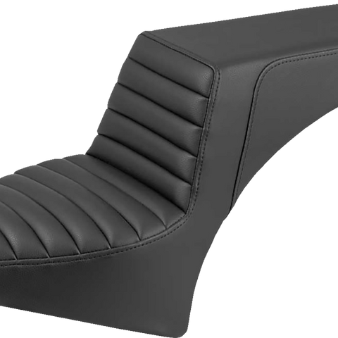 SADDLEMEN Step-Up Seat - Tuck-n-Roll - Black - Indian Scout '25 I25-33-171