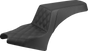 SADDLEMEN Step-Up Seat - Driver Lattice Stitch - Black - Indian Scout '25 I25-33-172