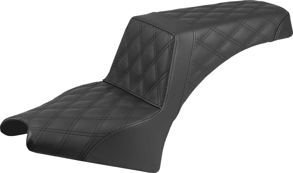SADDLEMEN Step-Up Seat with Lattice Stitch for Indian Scout '25 - Part No. I25-33-175