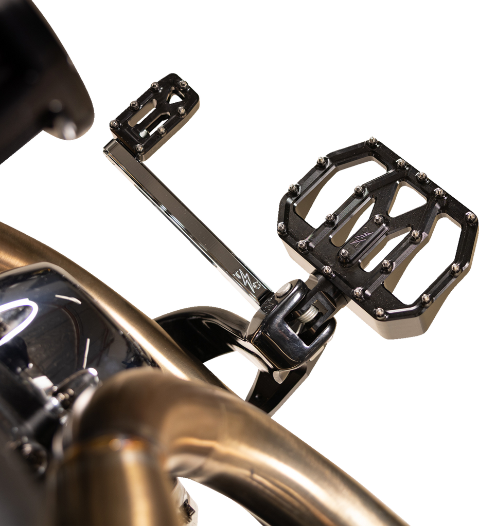 THRASHIN SUPPLY CO. Mini Aggressor Rear Floorboards TSC-2031-1-D in Black