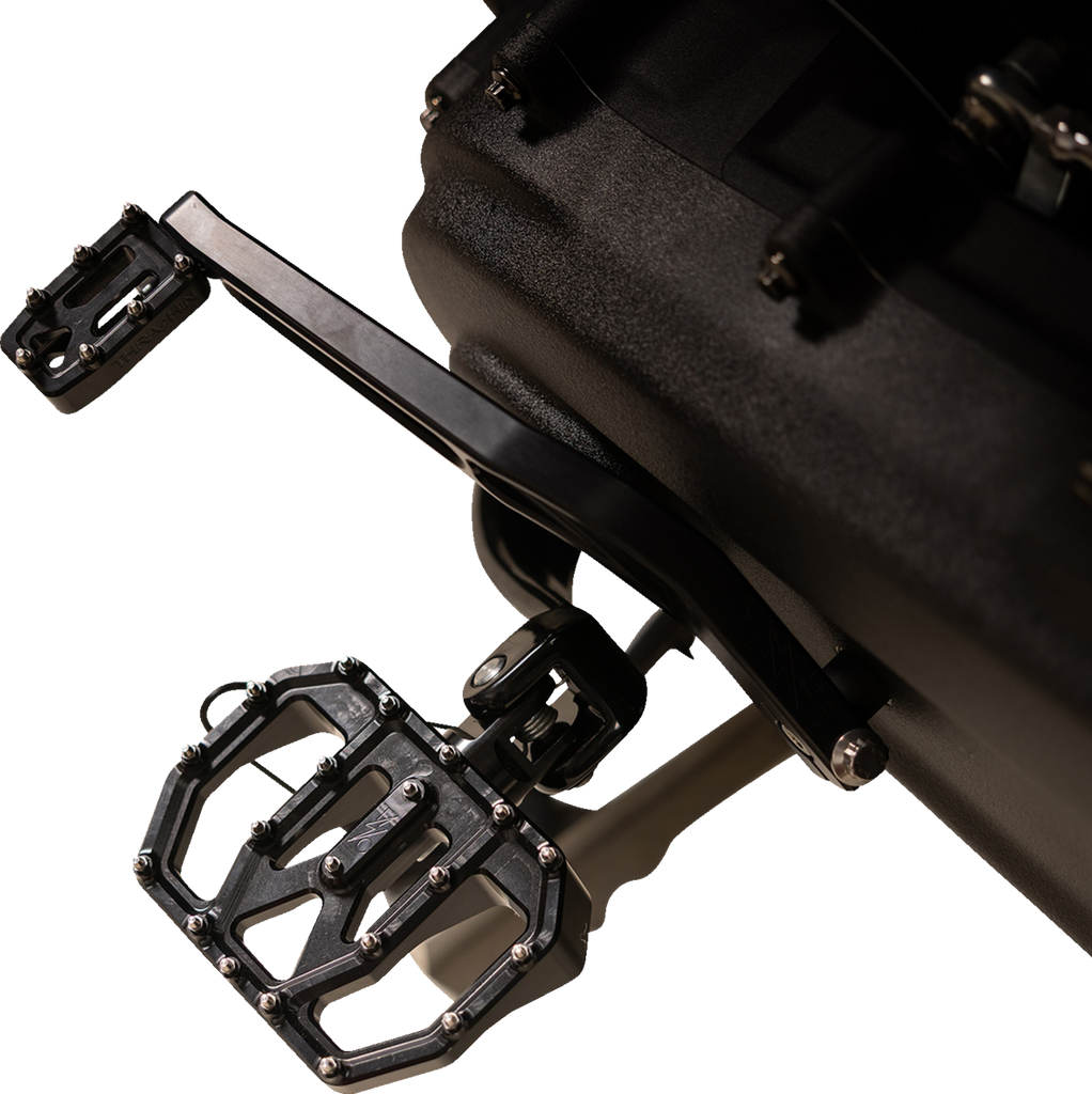 THRASHIN SUPPLY CO. Mini Aggressor Rear Floorboards TSC-2031-1-D in Black