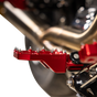 THRASHIN SUPPLY CO. Aggressor Footpegs - Rear- Red TSC-2022-2-D