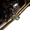 THRASHIN SUPPLY CO. Aggressor Rear Foot Pegs Chrome TSC-2022-3-D for Harley Davidson '72-'25