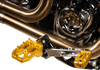 THRASHIN SUPPLY CO. Aggressor Footpegs - Rear - Gold TSC-2022-5-D
