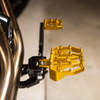 THRASHIN SUPPLY CO. Mini Aggressor Floorboards - Gold Rear TSC-2031-5-D
