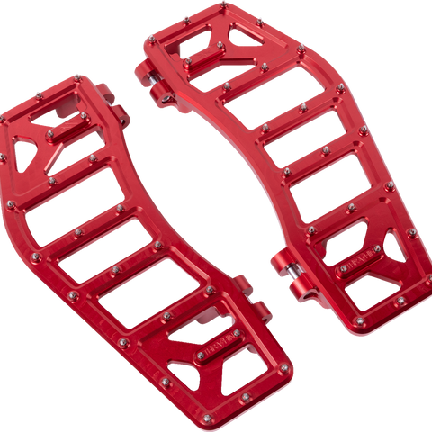 THRASHIN SUPPLY CO. Aggressor Floorboards - Red TSC-2219-2