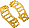 THRASHIN SUPPLY CO. Aggressor Floorboards - Gold TSC-2219-5